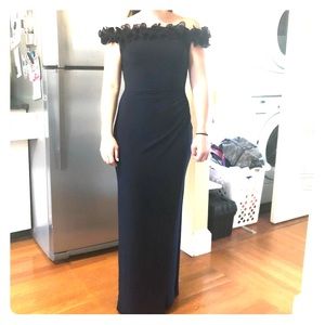Navy blue Ralph Lauren formal dress